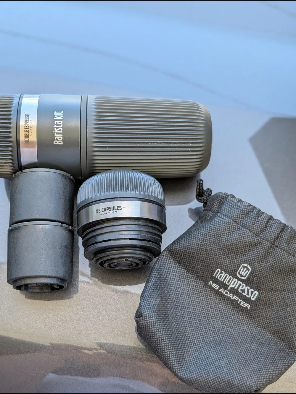 Nanopresso + Nanopresso Barista Kit (Double Espresso) + NS Adapter